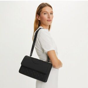 FLEMING MATTE 🖤🔥 CONVERTIBLE SHOULDER BAG